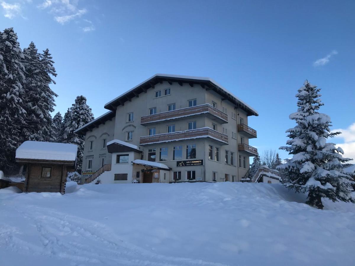 Residence Les 3 Sommets Sarcenas Buitenkant foto