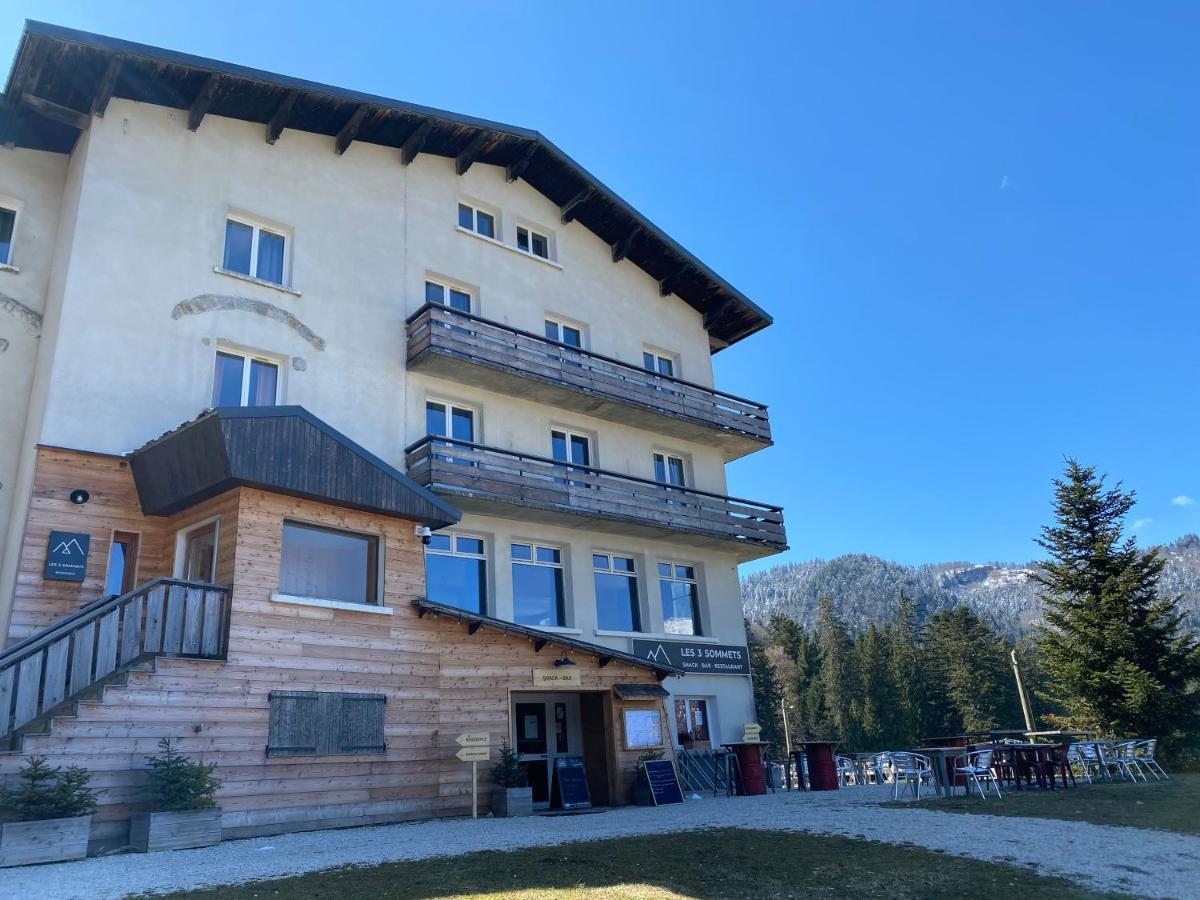 Residence Les 3 Sommets Sarcenas Buitenkant foto